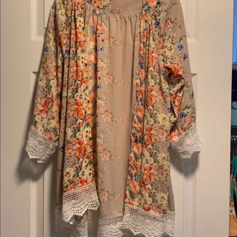 Floral Kimono